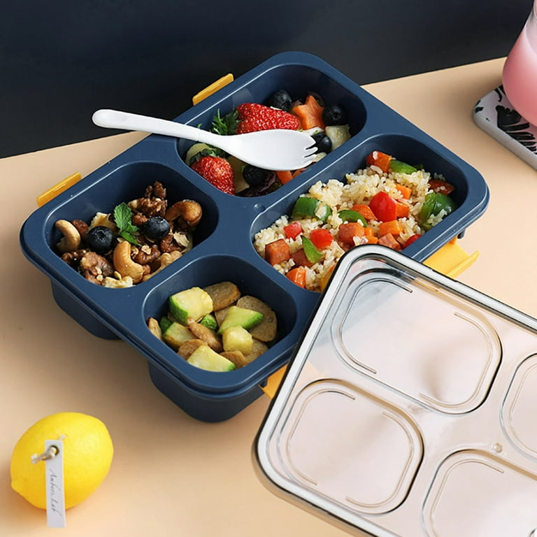 1400ML Removable Grid Lunch Box – marshimallow™