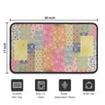 thumbnail image 5 of Pioneer Flower Floral Print Pattern Door Rugs,Washable Non Slip Door Mats Indoor,Decorative Door Mats,Entry Mat Indoor for Entrance,Bedroom,Kitchen,Bathroom,30"x17", 5 of 6