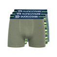 thumbnail image 1 of Duck and Cover - Pantalones Cortos Cuadrados Amero para Hombre - Pack de 3 (Verde, Azul, Gris), 1 of 5