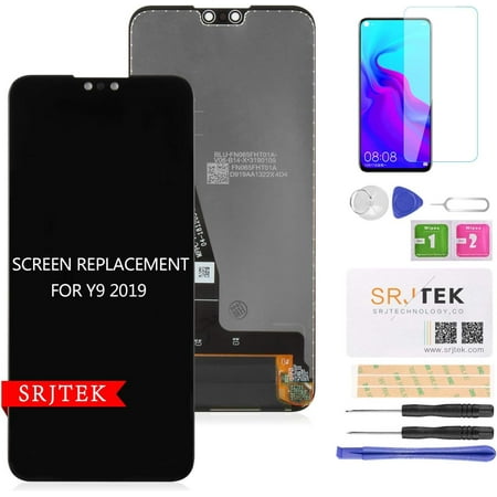 Screen Replacement for Huawei Y9 2019 LCD Display Touch Digitizer Compatible for Huawei Y9 2019 / Enjoy 9 Plus JKM-TL00 JKM-AL00 JKM-AL00a JKM-AL00b JKM-LX1 JKM-LX2 JKM-LX3 Assembly