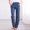 Blue Pants, variant on Qetyuw Causal Cotton Linen Pants for Women Lightweight Straight Leg Trousers with Pockets Drawstring Elastic Waist Palazzo Pants
