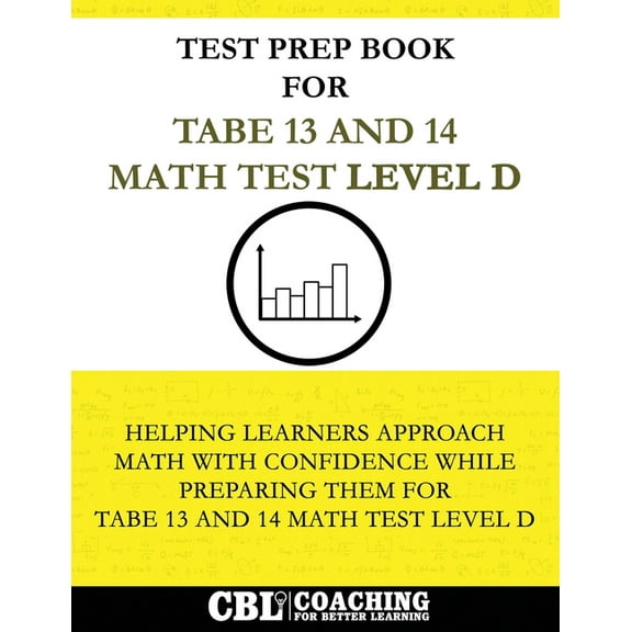 Test Prep Book for TABE 13 and 14 Math Test Level D, (Paperback)