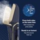 thumbnail image 3 of Plancha de vapor Conair con afeitadora de telas, depósito de agua adicional y bolsa de almacenamiento - Exclusiva de Amazon | Plancha y vaporizador - Ideal para el hogar, la oficina o viajes | Planch, 3 of 5