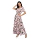 thumbnail image 3 of Vestido vintage con estampado floral Maxi Boho Pale Dogwood 2XL, 3 of 5