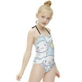 thumbnail image 3 of Cinnamoroll Girls One Piece Swimsuits Hawaiian Summer Swimwear Beach Bathing Suit Outfits, 3 of 7