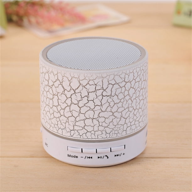 Led Mini Altavoz Bluetooth Inalámbrico A9 Led Luz Nocturna Tf Usb Fm Audio Musical