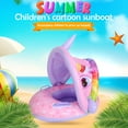 thumbnail image 2 of Baby Inflatable Swimming Ring Kid Floating Circle for Pool Bathtub (Green), 2 of 7