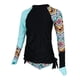 thumbnail image 4 of Conjunto de Traje de baño Colco de manga larga con estampado Floral, 4 of 8