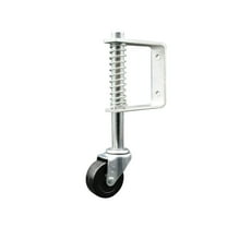 2 Inch Soft Rubber Wheel - Swivel Gate and Ladder Caster - Service Caster Brand