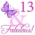 thumbnail image 2 of CafePress - Fabulous 13Th Birthday For Girls Long Sleeve Infan - Long Sleeve Infant T-Shirt, 2 of 2