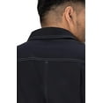 thumbnail image 2 of Chef Works Mens Cody Zip Work Shirt, Black, 5X-Large, 2 of 5