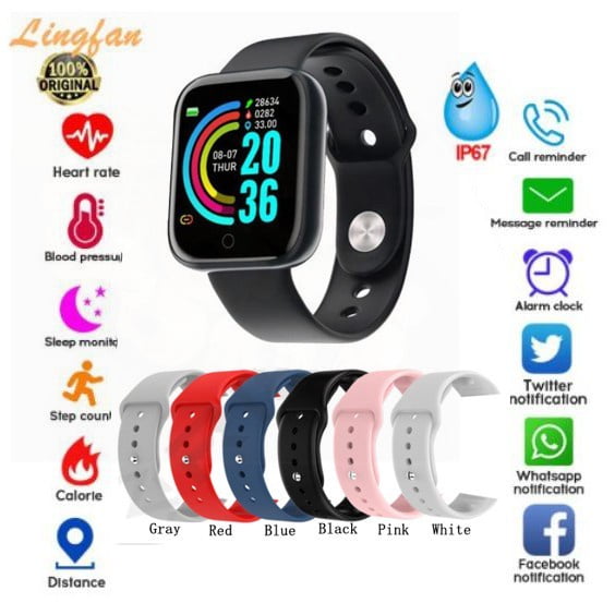Reloj inteligente Smart Watch a prueba de agua Y68 D20 Walmart en linea
