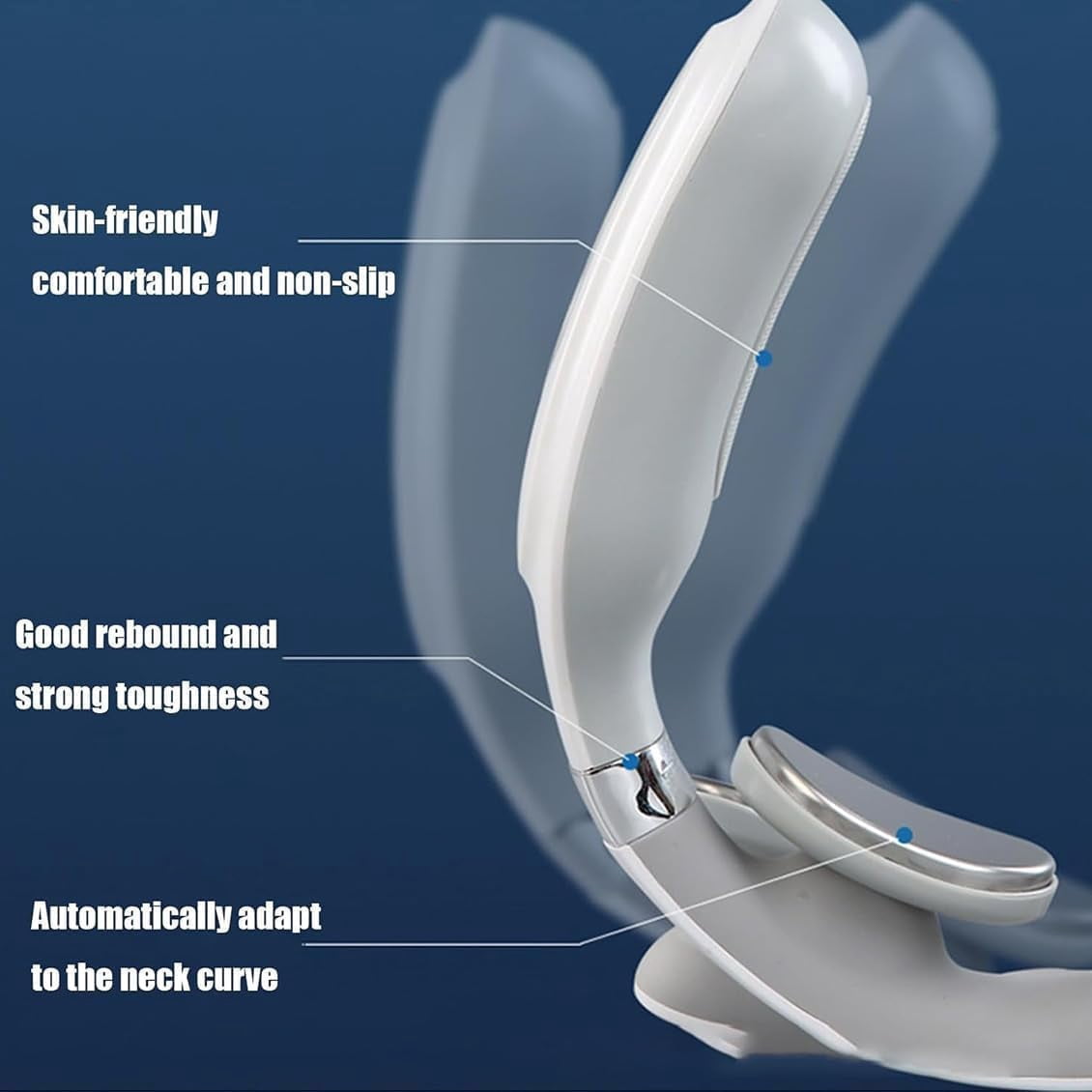 2026 Verticlear Pro Neck Device 2.0 Neck Massager Upgraded with Heat, Electric Pulse Neck Massager for Pain Relief, Wireless Neckology Intelligent Massager