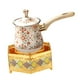 thumbnail image 4 of Cafetera turca multiusos de acero inoxidable para calentar leche y café en la estufa 720 ml, 4 of 9