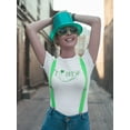 thumbnail image 2 of I Clover Irish T-Shirt Women -Image by Shutterstock, Female x-Large, 2 of 4