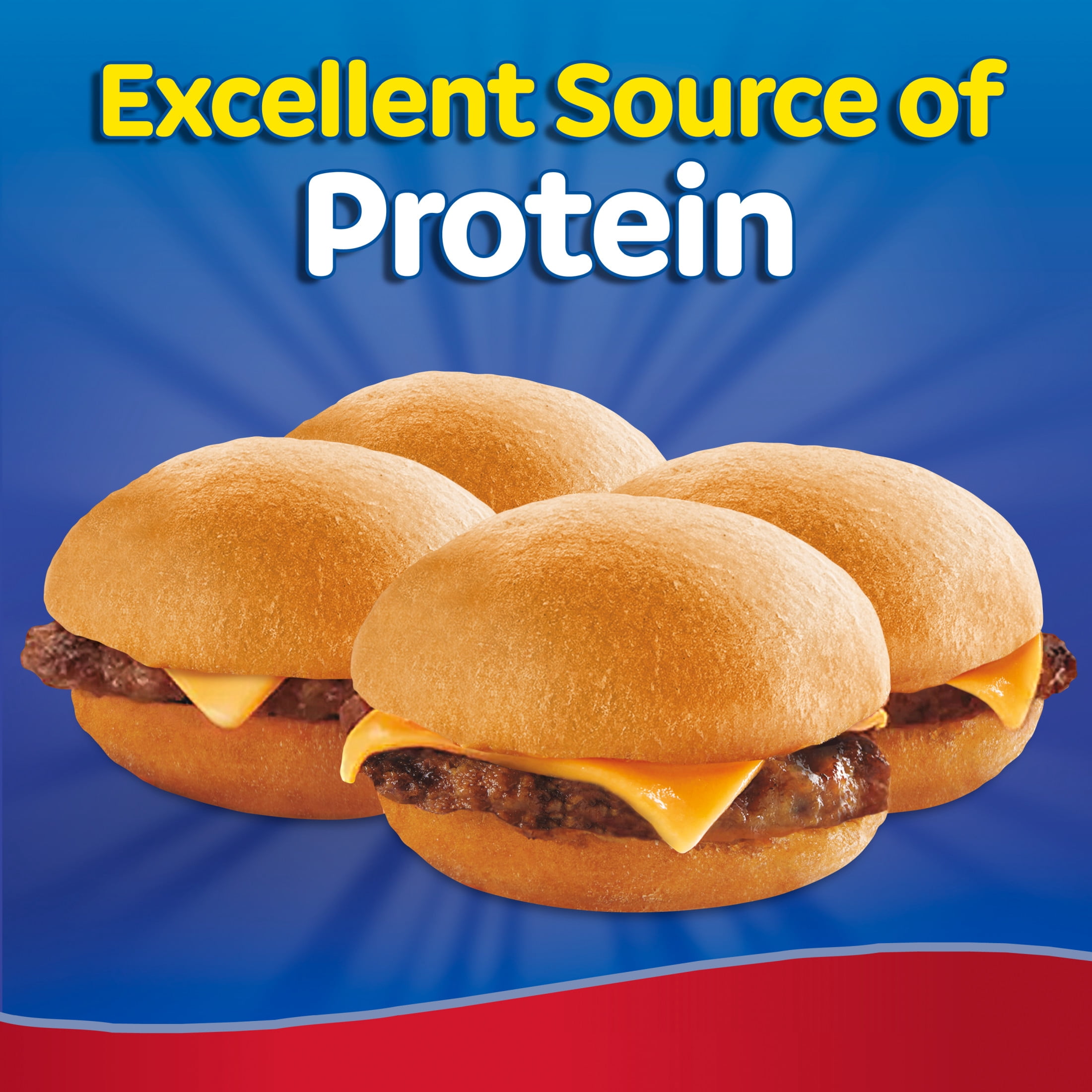 State Fair Cheeseburger Sliders, Fully Cooked, 4 Count, 9.76 oz (Frozen)