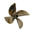 thumbnail image 1 of Barco 6717 Hélice de bronce izquierda de 4 26 cc para eje de hélice de 6,35 mm y 1/4" Cola Hélice de barco de carreras, 1 of 8