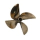 thumbnail image 1 of RC Boat 6717 4- Hélice 26cc 67mm OD para 6.35mm 1/4" Prop Shaft Boat, 1 of 8