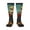 2 Black-1, variant on Western Desert Cactus Bald Eagle print thigh-high socks, crafted for both men and women with a stretchy, high-opaque design perfect for daily wear
