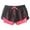 Hot Pink, variant on FAIWAD 2-in-1 Athletic Shorts for Women Casual Mesh Drawstring Yoga Shorts Elastic Waist Jogging Sports Shorts