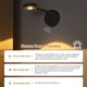 thumbnail image 2 of Luces Puntuales LED Foco Pared Interior Sensor Regulable para Escaleras Pasillo, 2 of 9