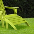 thumbnail image 6 of PRZL Outdoor Adirondack Ottoman, Weather-Resistant HDPE Footrest for Patio, Porch, Backyard, Garden, Lawn, and Deck, Apple Green, 6 of 16