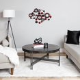 thumbnail image 2 of Stratton Home Decor SPC 940 Rouge Cercles Métalliques Mur Decor&44; 22 x 32 x 1,4 Po., 2 of 4