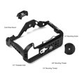 thumbnail image 4 of MistahaCamera Cage Aluminum Alloy Video Cage with Cold Shoe Mount Numerous 1/4 Inch, 4 of 8