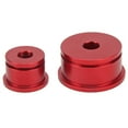 Red Shifter Cable Bushings Kit CNC Aluminum Alloy Replacement for Civic