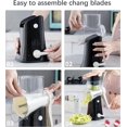 thumbnail image 4 of BAKIBO Rotary Cheese Grater, 5 in 1 Rotary Grater, Replaceable Stainless Blades Cheese Shredder, Cheese Slicer, Cheese Grater Hand Crank, Easy to Clean Kitchen Gadgets with Storage Box, 4 of 9