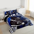 thumbnail image 3 of Homewish Rugby City Full Size Comforter Sets,Football Sport Bedding Comforter Set,Ball Helemt Bedding Sets For Teens,Microfiber Bedroom Decor Reversible,3pcs, 3 of 8