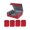 Red, variant on Esquirla 1800+Card Case Deck Box Sturdy Organizer for Basketball Cards Black Lined In Red