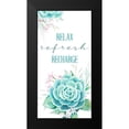 thumbnail image 2 of Allen, Kimberly 9x14 Black Modern Framed Museum Art Print Titled - Relax Recharge 1, 2 of 5