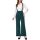 thumbnail image 2 of INSPIRAR CHIC Mono de Mujer con Tirantes Ajustables y Pierna Ancha, Mono con Tirantes, XL Verde, 2 of 6