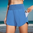 thumbnail image 5 of 2024 Women's Running Shorts Elastic High Waisted Shorts Pocket Sporty Workout Shorts Quick Dry Athletic Shorts Pants, 5 of 7
