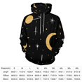 thumbnail image 2 of Seamless Space Pattern with Stars, Moon, And Planets 3D Print Hoodie Men Women Autumn Thin Pullover Sweatshirt Vintage Streetwear Tops, 2 of 6