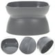 thumbnail image 3 of EeaseMX Comedero para gatos con boca oblicua, protector, color gris oscuro, 3 of 7