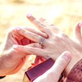 thumbnail image 5 of 2.33 ct Round Cut Simulated Alexandrite 3 Stone 18K Rose Gold Womens Engagement Ring, 5 of 5