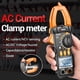 thumbnail image 2 of ANENG PN107 Pinza amperimétrica digital CAT II 600 V CA Multímetro de voltaje Probador 4000 cuentas Amperios Probador de voltaje Mide corriente CA/CC Resistencia de voltaje CA Diodos de condensador He, 2 of 8