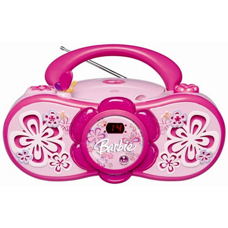 Barbie Bloombox Portable Cd-r/w Boombox