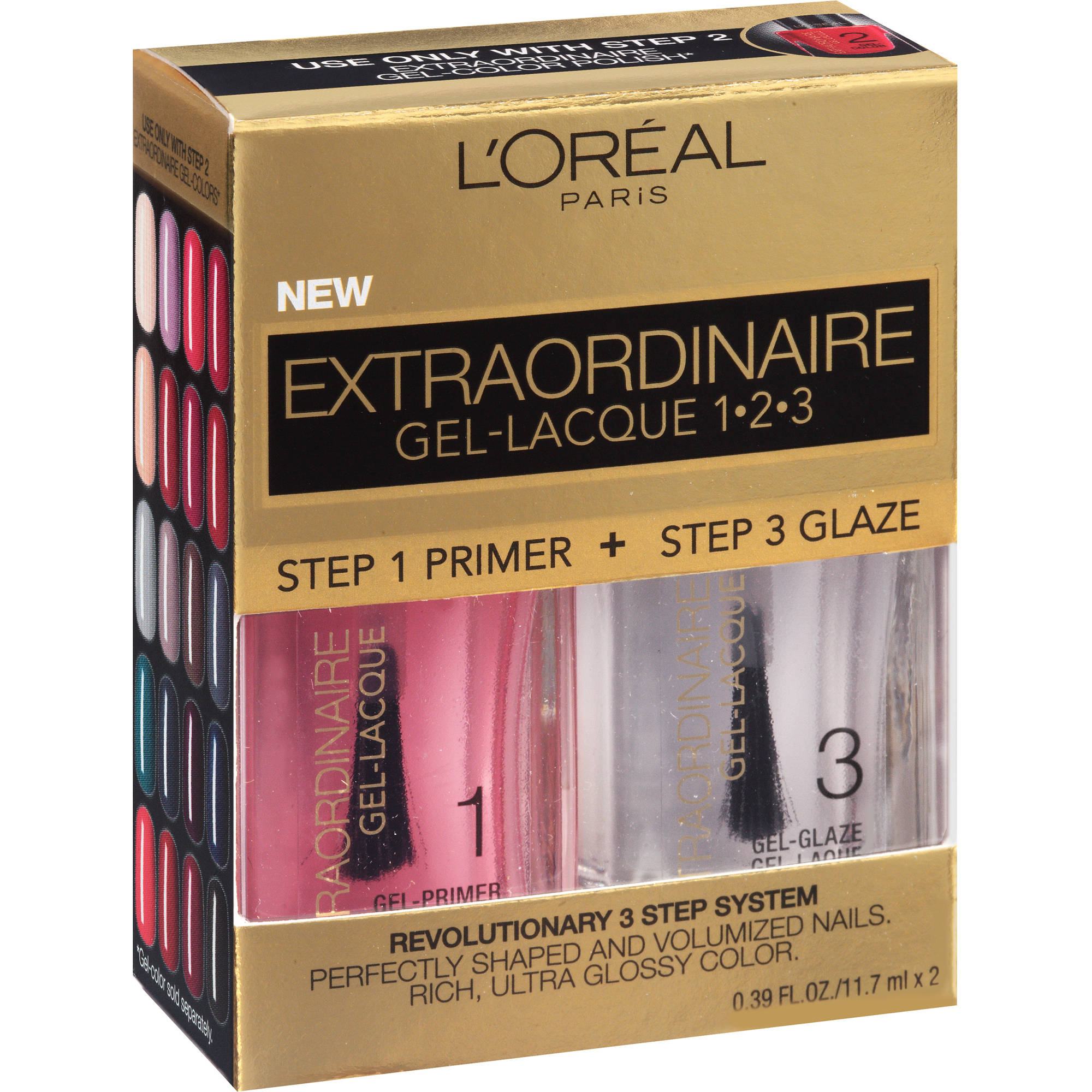 Loreal Extraordinaire Gel Lacque 1 2 3 Nail Kit 0 78 Oz Loreal Extraordinaire Gel Lacque 1 2 3 Nail Kit 0 78 Oz
