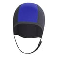 thumbnail image 3 of LOVIVER 3mm Neoprene Diving Cap Surfing Cap Adjustable Scuba Diving Hat Cap for Kayaking blue, 3 of 8