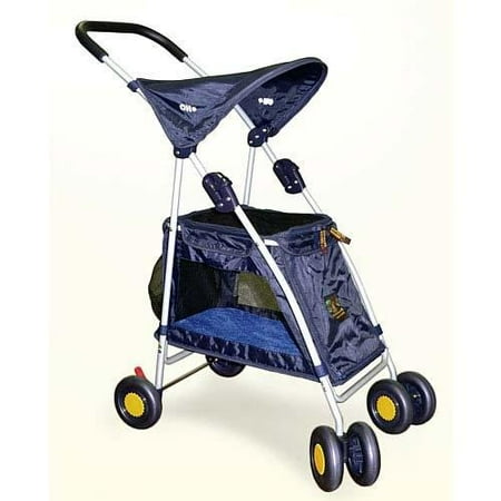 Outward Hound Kyjen 21011 Walk N Roll Pet Stroller Fold Up Stroller For Dogs With Shade Shelter 