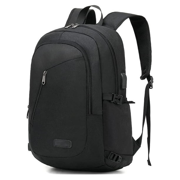 Mochila negra antirrobo hotsell