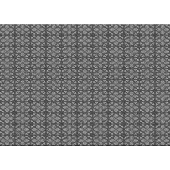 Ahgly Company Indoor Rectangle Patterned Gray Wolf Gray Area Rugs, 8' x 10'