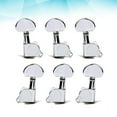 thumbnail image 3 of Guitar Tuning Pegs Zinc Alloy 6Pcs For Acoustic Electric Guitar Instrument Maintenance, 3 of 8