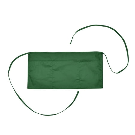 DALIX Waist Aprons Cashier Home Commerical Use in Dark Green