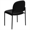thumbnail image 4 of Scranton & Co Chaise Latérale Empilable en Similicuir Noire, 4 of 4