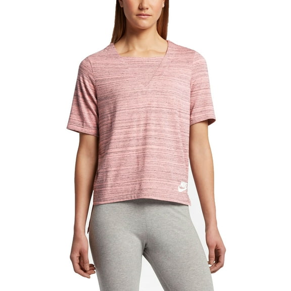 Nike Sportswear Advance 15 Women's Shortsleeve T-Shirt Bright Merlon/White 838954-808