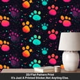 thumbnail image 6 of 1 piece, fashionable and artistic self-adhesive removable wallpaper, 2D flat abstract pattern PVC wallpaper, can be spliced, home decoration background wall paper decorative wallpaper, suitable for k, 6 of 11